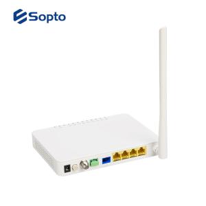 4 Port ONU EPON Equipment High Performance With CATV And Wifi Function