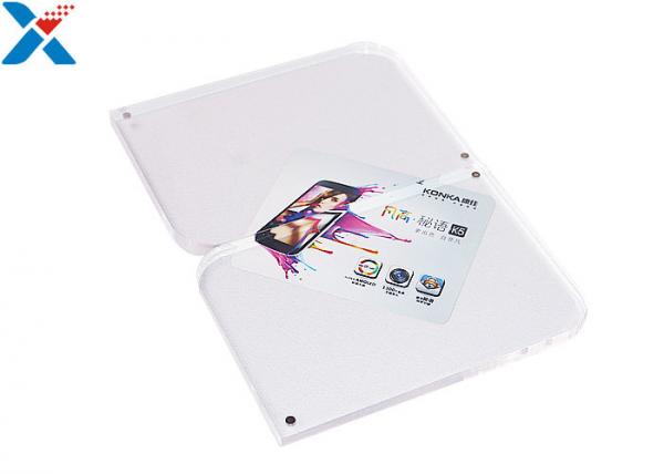 5x7 Size Clear Acrylic Picture Frames , Double Sided Acrylic Frame Free Sample Available