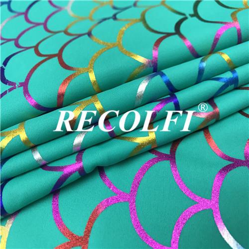 Cheap Super Stretch Lycra Xtra Life Fabric Twinkle Print Color For Plus Size Bathing Suits for sale
