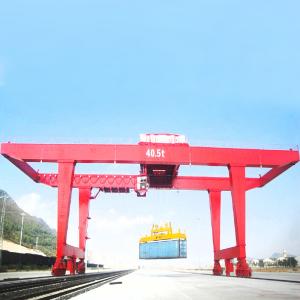 China Harbor Lifting Container Gantry Cranes A7 45 Ton 50 Ton Rmg on sale