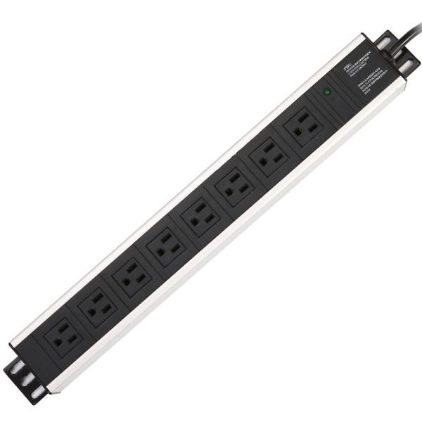 Cheap 8 Way American Type PDU Extension Socket With On/Off Switch for sale