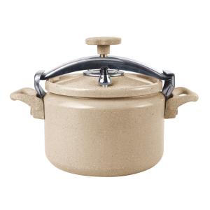 China 4L Marble Coated Aluminium Gas Pressure Cooker 5mm Thickness on sale