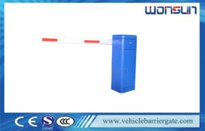 China OEM 6 Meters Auto Barrier Gate System Factory Entrance Gate In Blue on sale