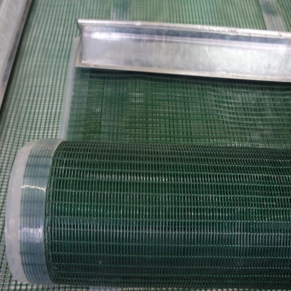 Cheap HUATAO Slotted Polyurethane Mesh With Steel Wire Structure Embeded for sale