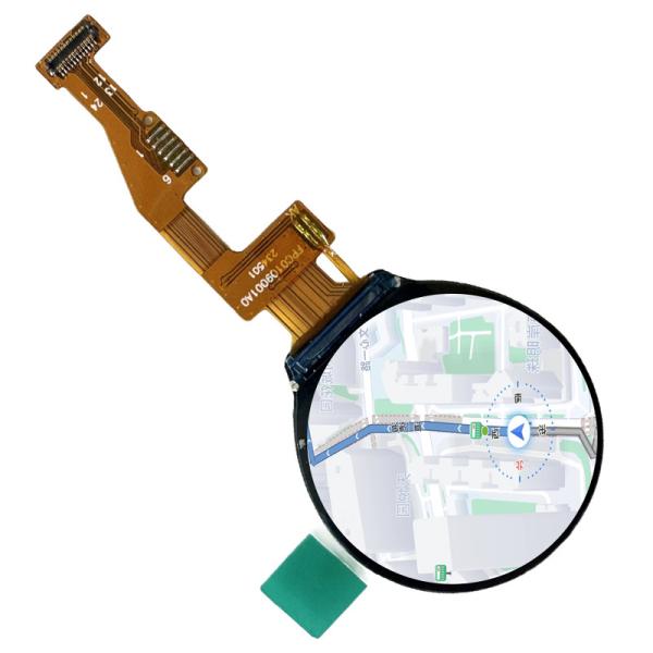 Cheap RGH 1.09 Inch Round Circular LCD Display Panel Brightness 420cd/M2 for sale