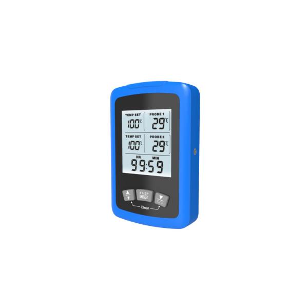 Cheap Remote Wireless Digital Meat Thermometer With Dual Probes Manual Bbq for sale