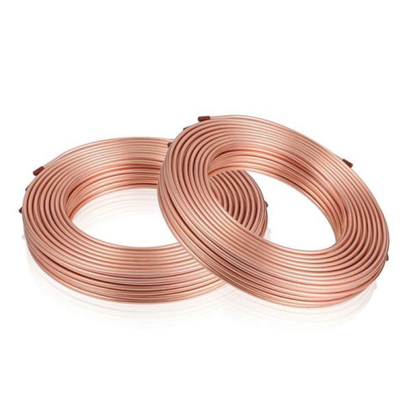 Cheap Copper Ac Pipe Copper Coil Pipe ASTM B280 C12200 C2400 Pancake Copper Coil Tube AC Strip Air Conditioner Refrigeration C for sale