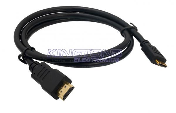 Cheap High Speed HDMI Cable 1.4 Version 32 AWG Type C Connector For Ethernet Channel for sale