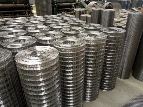 Cheap 304 316SS Square Welded Wire Mesh Rolls,1/2''×1/2''welded wire mesh factory price for sale