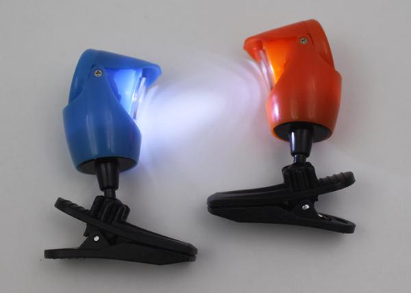 Cheap Bullet Shape LED Book Light with Clip , LED Flexible Book Light for Reading for sale
