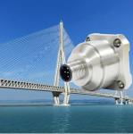 Analog 4-20mA Output Three Axis Acceleration Meter For Bridge / Railway