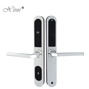 China Password Finger Recognition Door Locks , RFID Card Reader Door Lock Office on sale