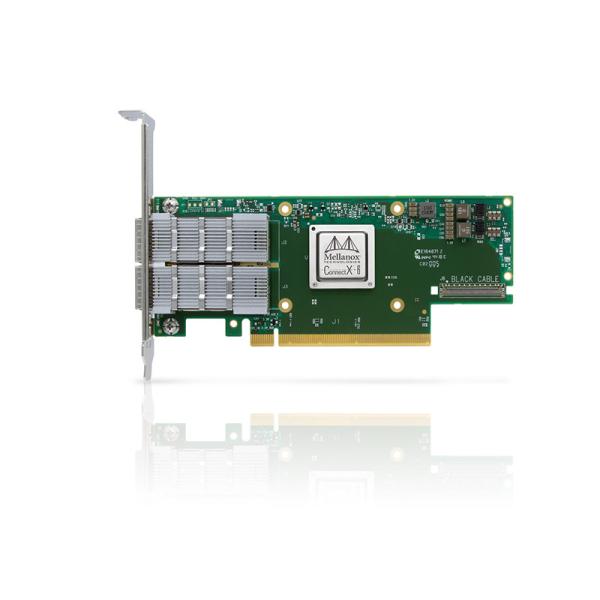 Cheap 100GbE VPI Mellanox Network Card MCX653105A-ECAT Single Port QSFP56 100GbE for sale