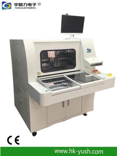 Cheap Off - Line Top Pcb Depaneling Router With Rotary And Sliding Table / Dual Boxes for sale