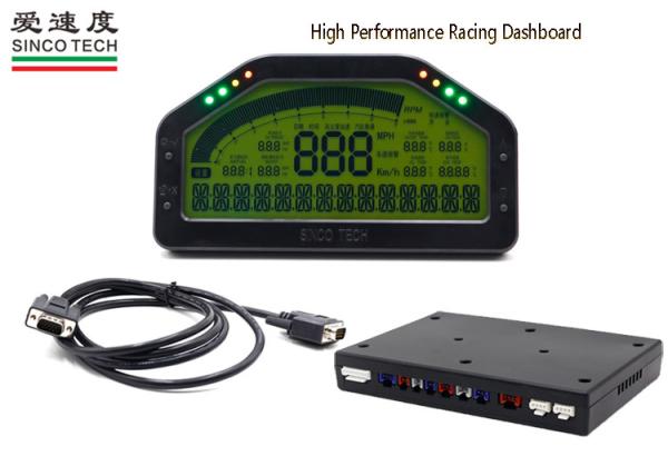 Cheap SINCO TECH Oil Temperature Gauge Racing Combination LCD Display DO908 for sale