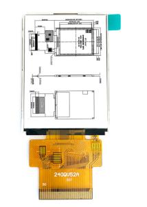 Best 2.4 Inch IPS TFT LCD Display Modules 4 Lines 8 Bit RGB interface wholesale