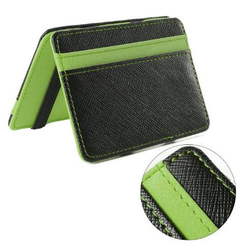 Cheap Personalized PU Leather Magic Bifold Wallet With RFID Blocking Function for sale