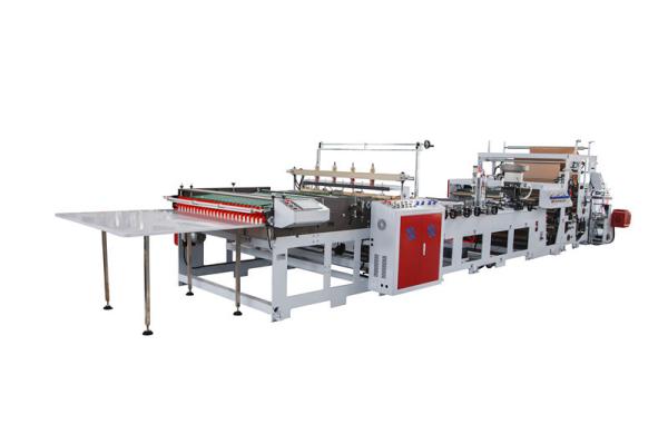 Cheap LDPE HDPE Automatic Bag Making Machine With Zipper Function for sale