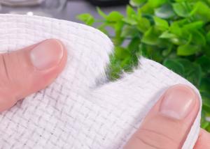 China Roll Packing Plain 80g/M² Polyester Spunlace Fabrics on sale