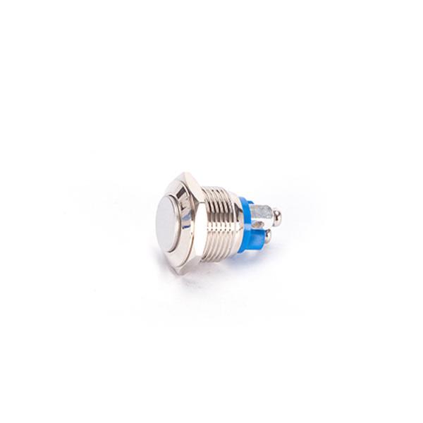Cheap IP68 2 Pin Self Recovery Touch Button Switch , Push Button Switch 12mm for sale