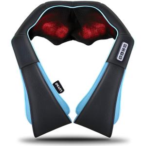 Best Multicolor 4D Roller Shiatsu Neck Shoulder Massager ABS And PU Material wholesale