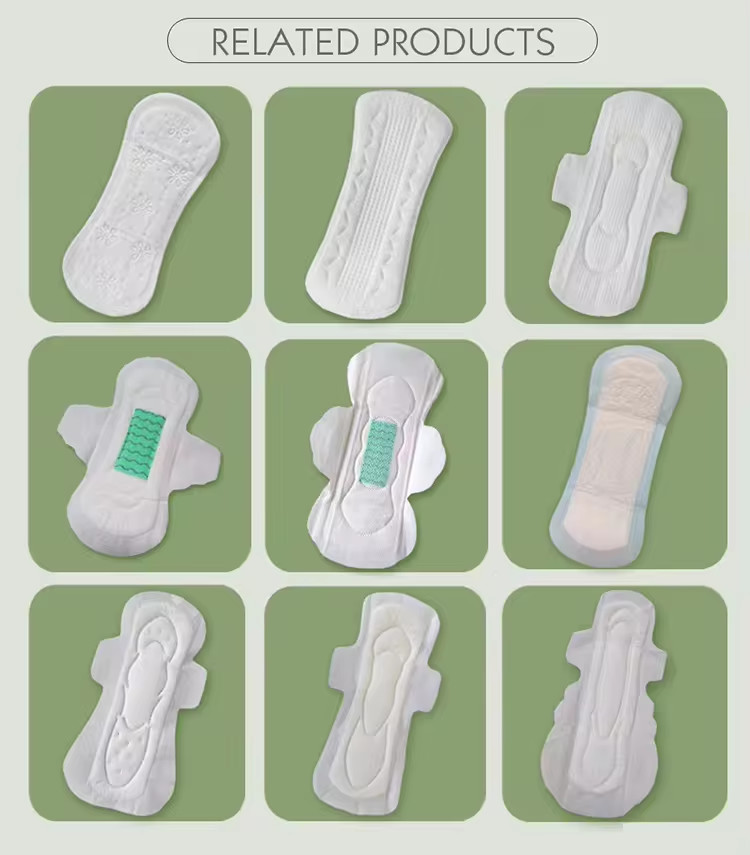Hot Selling Factory Brand Max-plus Large Womens Best Sanitary Napkins Pad
