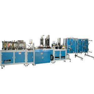 China 15kW N95 Face Mask Folding Machine KN95 Automatic Earloop Welding Machine high speed face mask making machine on sale