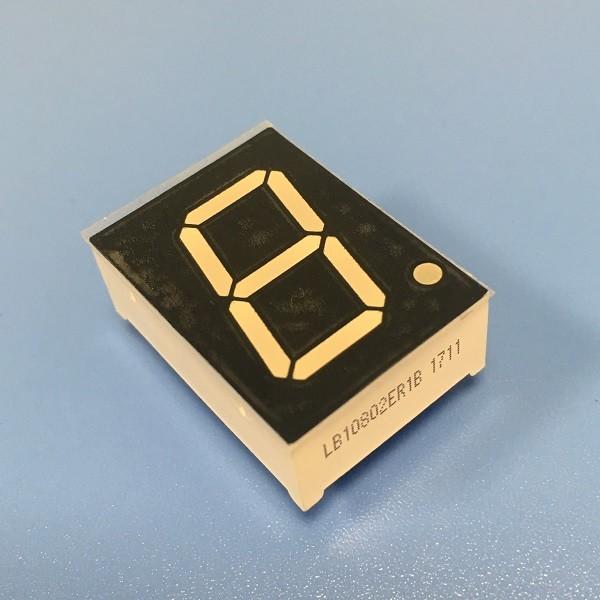 Cheap Numeric Multi Color Single Digit 7 Segment LED Display  500mm Low Power Consumption for sale