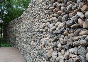 Best Hexgonal Gabion Wire Mesh / Galvanized Gabion Retaining Walls / Gabion Basket wholesale