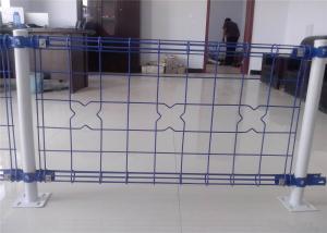decorative Double Loop Wire Fence/Double Roll Top Welded Fence/Double Wire Loop Yard Fence direct Anping factory
