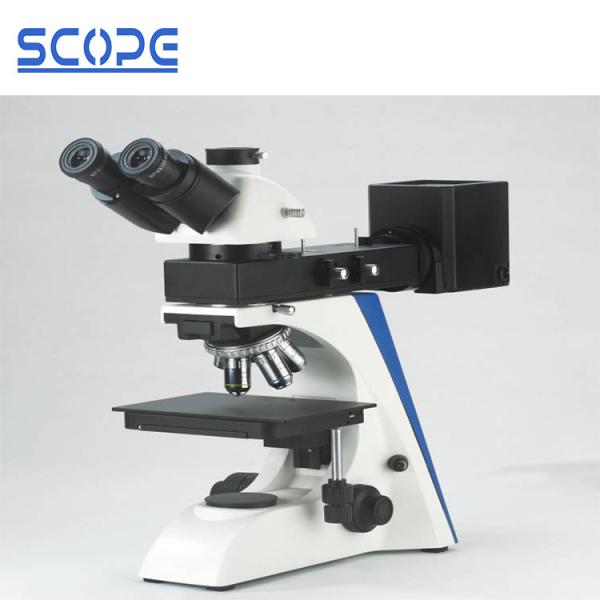 Cheap 100X Dry Objective Trinocular Metallurgical Microscope Upright Transmitting Reflecting for sale