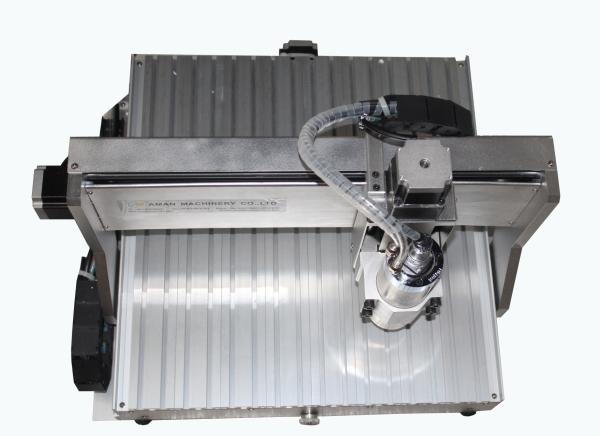 Cheap customized working size cnc machine AMAN 4040 4axis 800W (X=40 Y=40 Z=8) CNC router for sale
