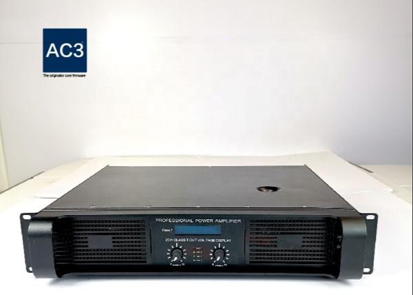 Cheap LED Display AC220V OEM 98db Analog Power Amplifier for sale