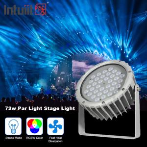 China Facade Landscape DMX512 RGBW Controlled Waterproof IP65 Outdoor 72W LED Flood Light on sale