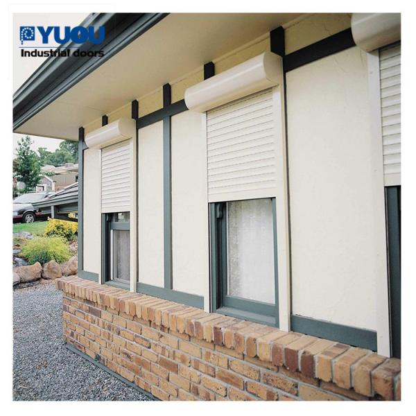 Cheap Residential Aluminum Roll Up Window Shutters Security Electric PVDF Anodized for sale