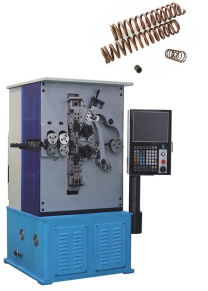 Cheap Double Axis Spring Winding Machine Diameter 1.5 Mm - 5.0 Mm With Unlimited Feed Length for sale