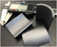 China Customized Seat Regulator Arc Ferrite Magnets Strontium Automobile Adjustment Motor on sale