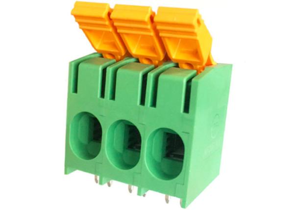Cheap 10.0mm Pitch 1～8 Positions Spring Type Terminal Blocks For 18~4AWG for sale