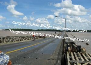 Best Long Distance City River Crossing Bridge Pre-assembled Multi Span Steel Bailey Construction wholesale