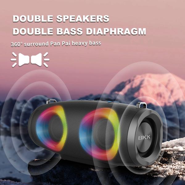 Cheap Battery Operated Multifunction Bluetooth Speaker , Stereo Wireless Portable Speakers for sale