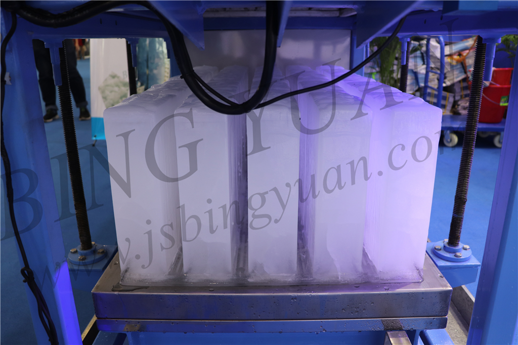 High Performance Direct System Block Ice Making Machine, 3T Daily capacity Block Ice Maker