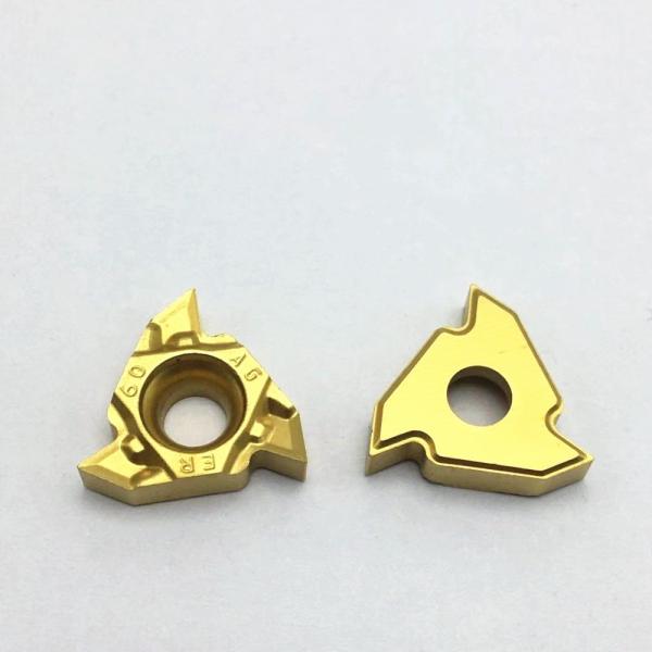 Cheap 1 Pitch Cvd Coated Inserts , Tungsten Carbide Threading Inserts for sale