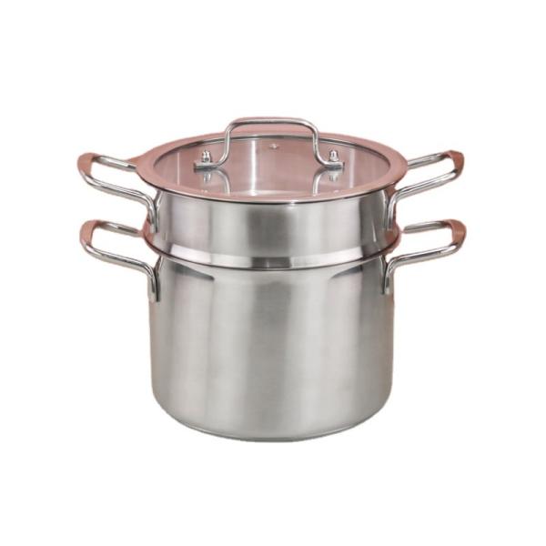 Cheap Multifunction Spaghetti Kitchen Soup Pots Stainless Steel  With Strainer Insert for sale