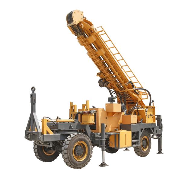 Cheap Trailer Mounted Water Well Drilling Rig for sale