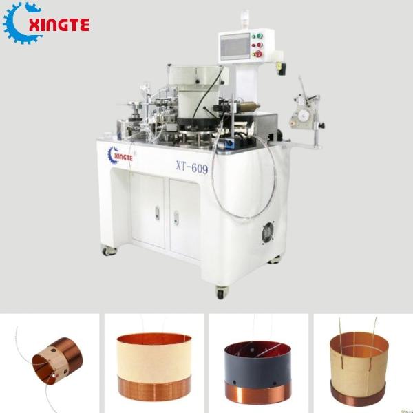 Cheap Automatic Skeleton Speaker Coil Winding Machine 2000PCS/H 12 Monthes Warranty for sale
