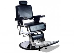 Best Traditional Reclining Barber Chair For Beauty Salon , Barber Stools Chairs wholesale