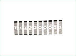 PVC Blank Card Inlay Sheet , RFID Tracking Stickers Parallel Data Transmission Mode