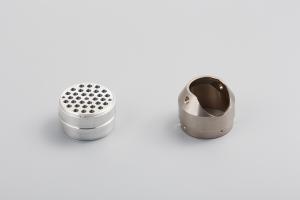 CNC machining precision Titanium  parts for sensors for injection valve processing by 5-axis CNC center brother machine