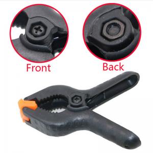 China Nylon Plastic Metal Spring Clamp Photography Wood Working A Shape 2/4/6/9 Inch on sale