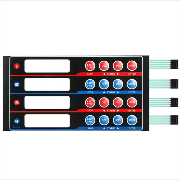 Cheap Customized Push Button FPC Membrane Switch Waterproof With LED for sale